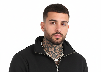 Men's Casual Sweatshirt Long Sleeve Stand Collar Half Zipper Pullover Sweatshirts Autumn Outdoor Streetwear for Men